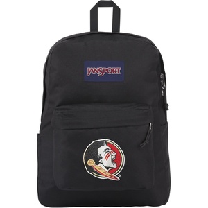 JanSport NCAA Officially Licensed Backpack, South Carolina, Superbreak Plus with Padded 15” Laptop Sleeve, Spacious Computer Bag for Men & Women, Durable Daypack with Bottle Pocket, Graphite Grey(Florida State Seminoles)