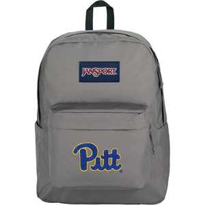 JanSport NCAA Officially Licensed Backpack, South Carolina, Superbreak Plus with Padded 15” Laptop Sleeve, Spacious Computer Bag for Men & Women, Durable Daypack with Bottle Pocket, Graphite Grey(Pittsburgh Panthers)