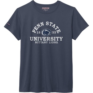 JanSport NCAA Officially Licensed Graduate Short Sleeve T Shirt for Women, Soft & Breathable Cotton-Polyester Blend Crewneck T Shirt with Graphic Detailing, Everyday University Fan Apparel(Penn State Nittany Lions)