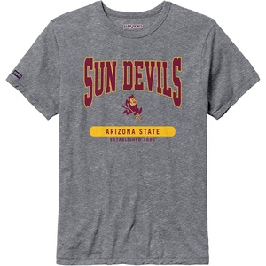 JanSport NCAA Officially Licensed Pregame Short Sleeve T Shirt for Men, Soft & Breathable Triblend Crewneck T Shirt(Arizona State Sun Devils)
