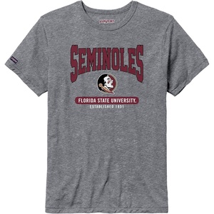 JanSport NCAA Officially Licensed Pregame Short Sleeve T Shirt for Men, Soft & Breathable Triblend Crewneck T Shirt(Florida State Seminoles)