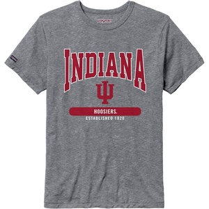 JanSport NCAA Officially Licensed Pregame Short Sleeve T Shirt for Men, Soft & Breathable Triblend Crewneck T Shirt(Indiana Hoosiers)