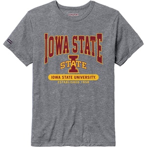 JanSport NCAA Officially Licensed Pregame Short Sleeve T Shirt for Men, Soft & Breathable Triblend Crewneck T Shirt(Iowa State Cyclones)
