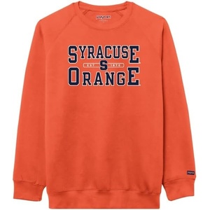 JanSport NCAA Officially Licensed Rival Crew Sweatshirt, Long Sleeve Graphic Pullover for Men, Women, Cotton-Polyester Blend(Syracuse Orange)
