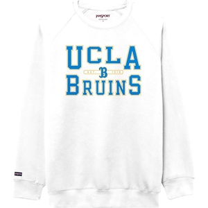 JanSport NCAA Officially Licensed Rival Crew Sweatshirt, Long Sleeve Graphic Pullover for Men, Women, Cotton-Polyester Blend(UCLA Bruins)