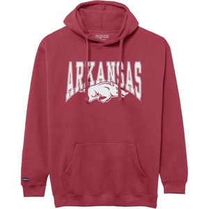 JanSport NCAA Officially Licensed Rival Hoodie, Long Sleeve Unisex Sweatshirt, Cotton-Polyester Blend, Double-Layered Hood(Arkansas Razorbacks)