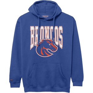 JanSport NCAA Officially Licensed Rival Hoodie, Long Sleeve Unisex Sweatshirt, Cotton-Polyester Blend, Double-Layered Hood(Boise State Broncos)