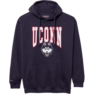 JanSport NCAA Officially Licensed Rival Hoodie, Long Sleeve Unisex Sweatshirt, Cotton-Polyester Blend, Double-Layered Hood(Connecticut Huskies)