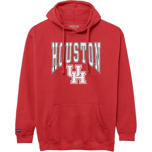 JanSport NCAA Officially Licensed Rival Hoodie, Long Sleeve Unisex Sweatshirt, Cotton-Polyester Blend, Double-Layered Hood(Houston Cougars)