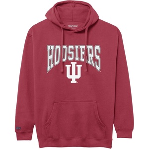 JanSport NCAA Officially Licensed Rival Hoodie, Long Sleeve Unisex Sweatshirt, Cotton-Polyester Blend, Double-Layered Hood(Indiana Hoosiers)