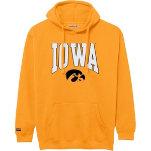 JanSport NCAA Officially Licensed Rival Hoodie, Long Sleeve Unisex Sweatshirt, Cotton-Polyester Blend, Double-Layered Hood(Iowa Hawkeyes)