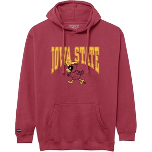 JanSport NCAA Officially Licensed Rival Hoodie, Long Sleeve Unisex Sweatshirt, Cotton-Polyester Blend, Double-Layered Hood(Iowa State Cyclones)