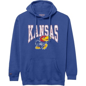 JanSport NCAA Officially Licensed Rival Hoodie, Long Sleeve Unisex Sweatshirt, Cotton-Polyester Blend, Double-Layered Hood(Kansas Jayhawks)
