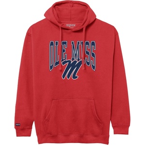 JanSport NCAA Officially Licensed Rival Hoodie, Long Sleeve Unisex Sweatshirt, Cotton-Polyester Blend, Double-Layered Hood(Mississippi Old Miss Rebels)
