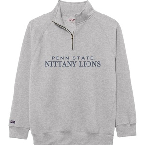 JanSport NCAA Officially Licensed Rival Quarter Zip Sweatshirt, Long Sleeve Unisex, Cotton-Polyester Blend, Stand-Up Collar(Penn State Nittany Lions)