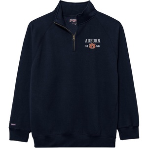 JanSport Unisex Adult NCAA Officially Licensed Rival Long Sleeve Stand-Up Collar Quarter Zip Sweatshirt(Auburn Tigers)