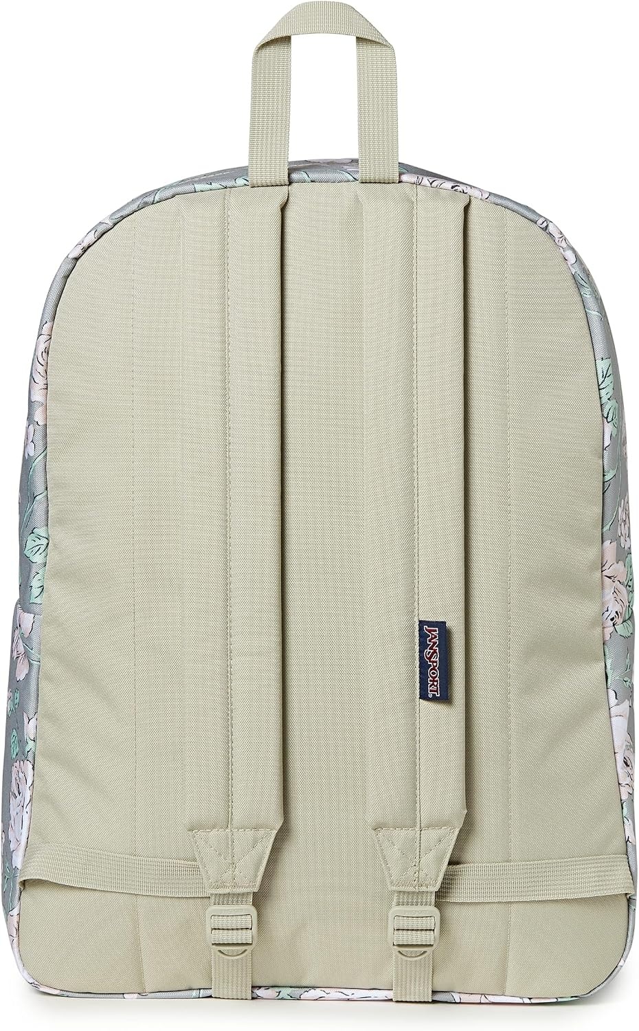 image:imageJanSport SuperBreak One Backpack Durable Lightweight Bag with 1 Main Compartment Front Utility Pocket with Builtin Organizer Premium Backpack Cyberspace GalaxyGarden Roses Silver