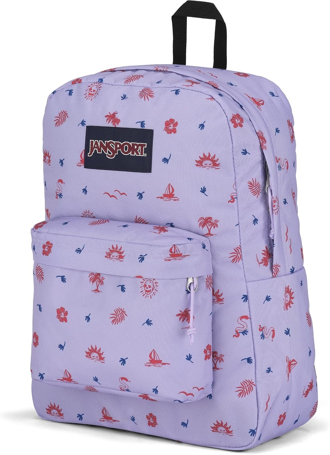 image:imageJanSport SuperBreak One Backpack Durable Lightweight Bag with 1 Main Compartment Front Utility Pocket with Builtin Organizer Premium Backpack Cyberspace GalaxyLagoon Luau