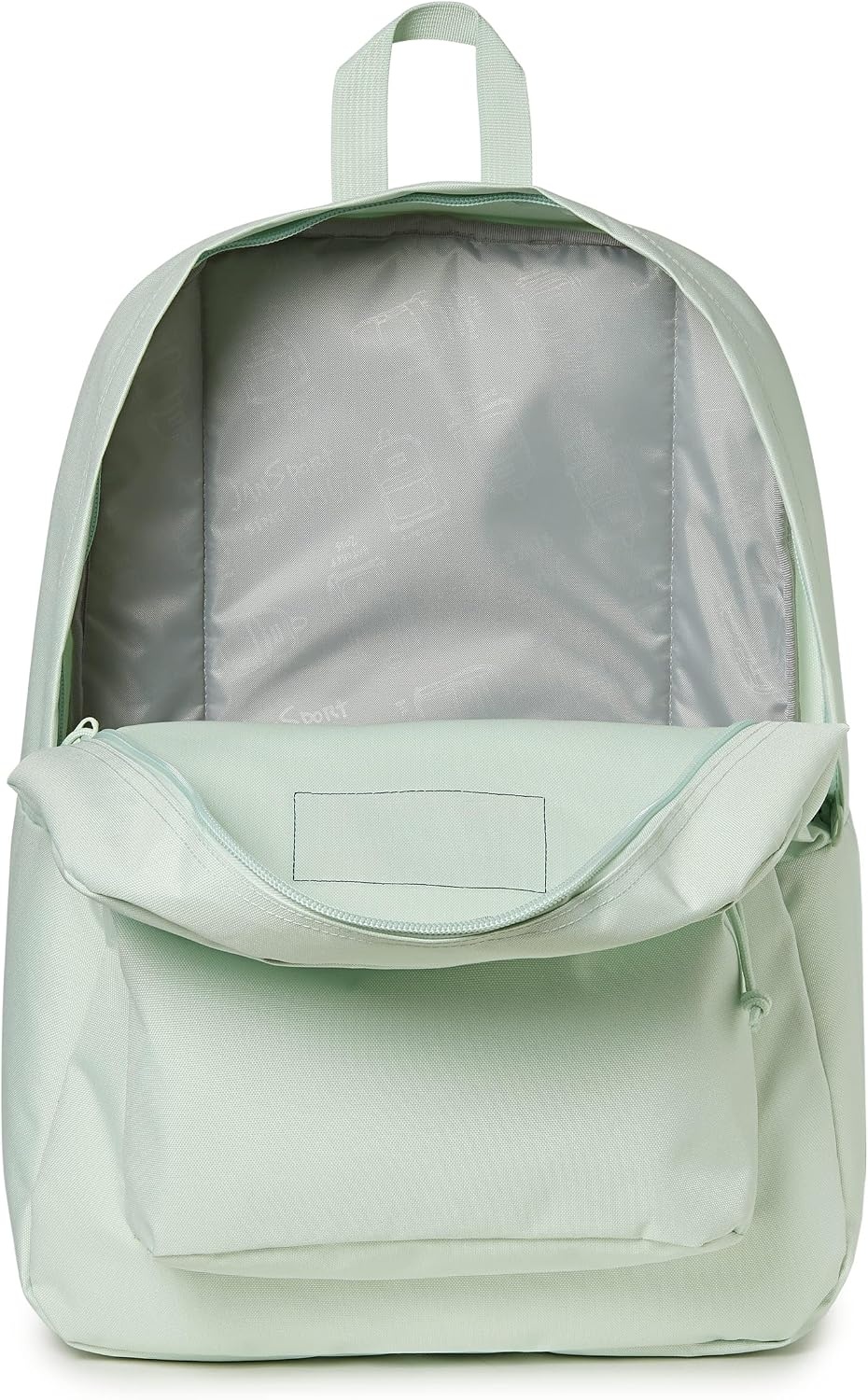 image:imageJanSport SuperBreak One Backpack Durable Lightweight Bag with 1 Main Compartment Front Utility Pocket with Builtin Organizer Premium Backpack Cyberspace GalaxyFoggy Mint