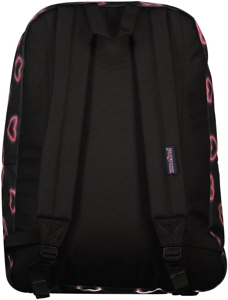 image:imageJanSport SuperBreak One Backpack Durable Lightweight Bag with 1 Main Compartment Front Utility Pocket with Builtin Organizer Premium Backpack Cyberspace GalaxyHappy Hearts Black