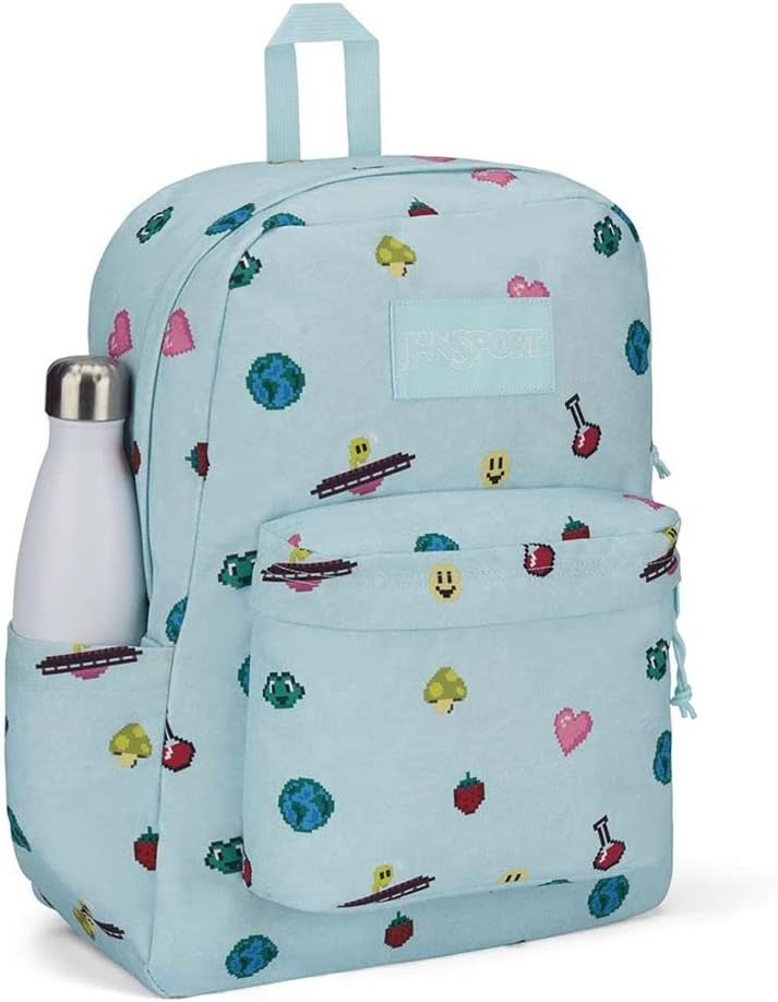 image:imageJanSport SuperBreak One Backpack Durable Lightweight Bag with 1 Main Compartment Front Utility Pocket with Builtin Organizer Premium Backpack Cyberspace GalaxyPixel Party