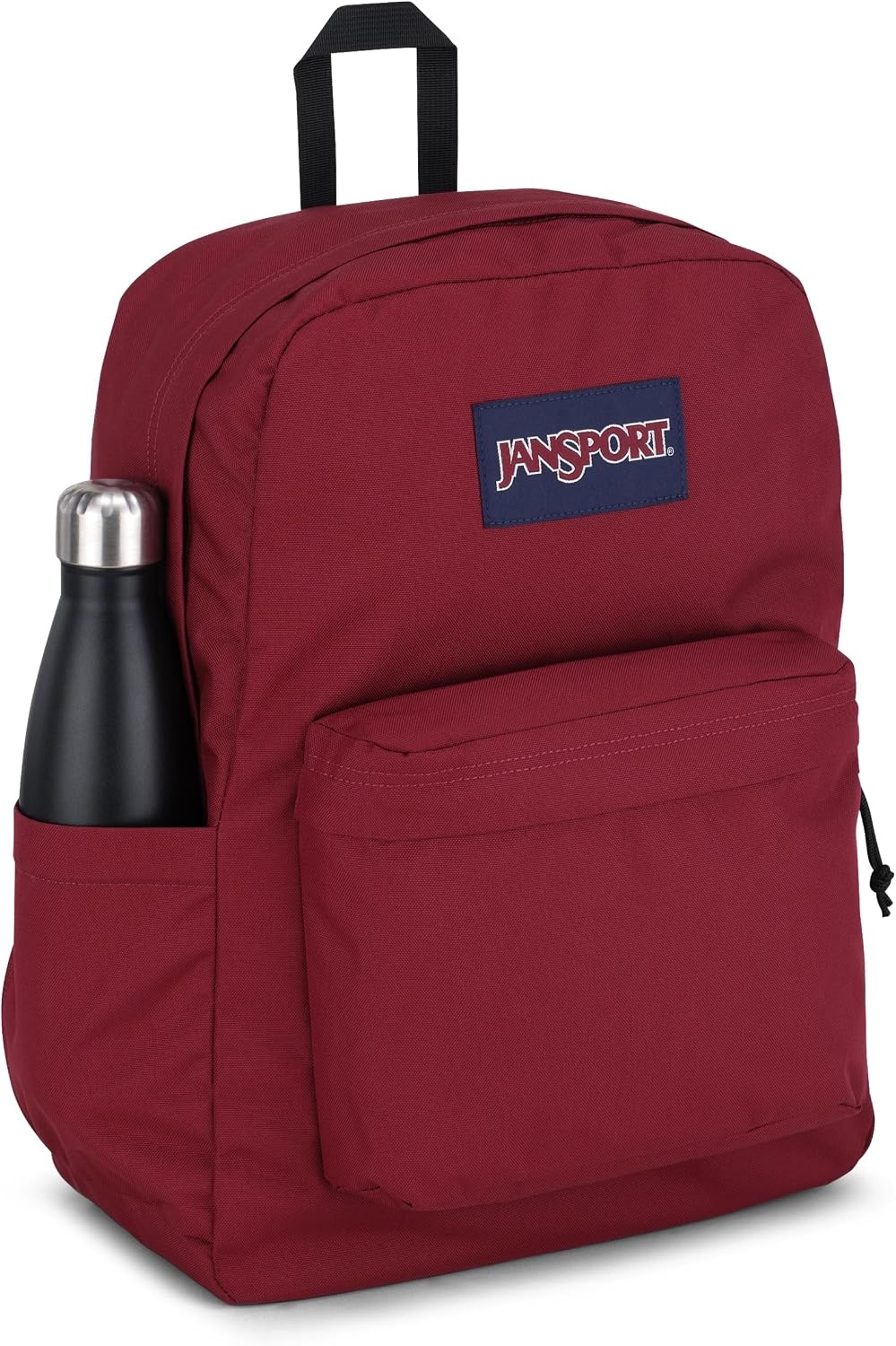 image:imageJanSport Superbreak Backpack Durable Lightweight Premium Backpack WhiteRusset Red