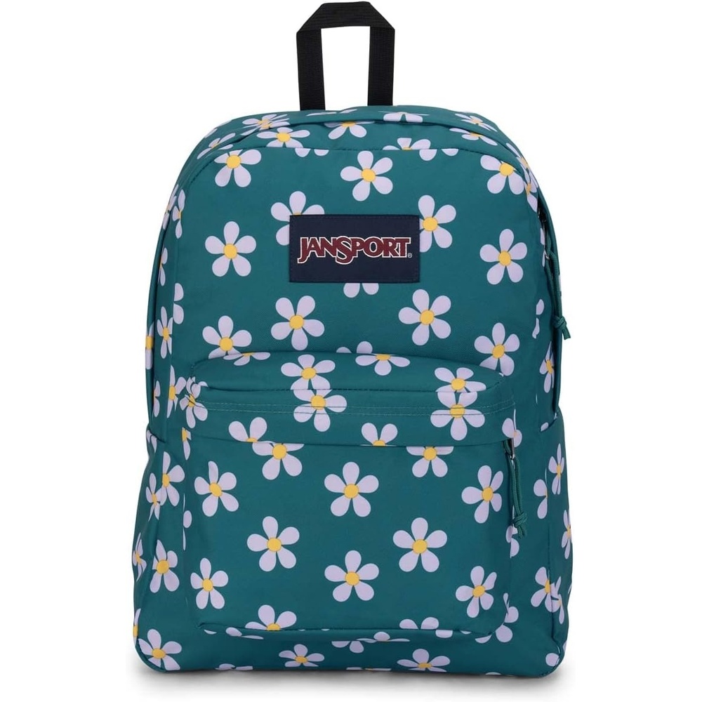 image:imageJanSport SuperBreak One Backpack Durable Lightweight Bag with 1 Main Compartment Front Utility Pocket with Builtin Organizer Premium Backpack Cyberspace GalaxyPrecious Petals