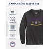 JanSport NCAA Officially Licensed Campus Long Sleeve T Shirt for Men, Soft & Breathable Pre-Shrunk Cotton Crewneck T Shirt(James Madison Dukes)