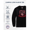 JanSport NCAA Officially Licensed Campus Long Sleeve T Shirt for Men, Soft & Breathable Pre-Shrunk Cotton Crewneck T Shirt(Louisville Cardinals)