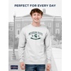 JanSport NCAA Officially Licensed Campus Long Sleeve T Shirt for Men, Soft & Breathable Pre-Shrunk Cotton Crewneck T Shirt(Michigan State Spartans)