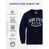 JanSport NCAA Officially Licensed Campus Long Sleeve T Shirt for Men, Soft & Breathable Pre-Shrunk Cotton Crewneck T Shirt(Penn State Nittany Lions)
