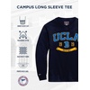JanSport NCAA Officially Licensed Campus Long Sleeve T Shirt for Men, Soft & Breathable Pre-Shrunk Cotton Crewneck T Shirt(UCLA Bruins)