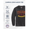 JanSport NCAA Officially Licensed Campus Long Sleeve T Shirt for Men, Soft & Breathable Pre-Shrunk Cotton Crewneck T Shirt(USC Trojans)