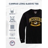 JanSport NCAA Officially Licensed Campus Long Sleeve T Shirt for Men, Soft & Breathable Pre-Shrunk Cotton Crewneck T Shirt(Utah Utes)