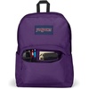 JanSport SuperBreak One Backpack – Durable, Lightweight Bag with 1 Main Compartment, Front Utility Pocket with Built-in Organizer, Premium Backpack, Cyberspace Galaxy(Brazilian Berry)