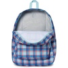 JanSport SuperBreak One Backpack – Durable, Lightweight Bag with 1 Main Compartment, Front Utility Pocket with Built-in Organizer, Premium Backpack, Cyberspace Galaxy(Plaid Vibes Sky High)