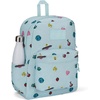 JanSport SuperBreak One Backpack – Durable, Lightweight Bag with 1 Main Compartment, Front Utility Pocket with Built-in Organizer, Premium Backpack, Cyberspace Galaxy(Pixel Party)