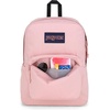 JanSport Superbreak Backpack – Durable, Lightweight Premium Backpack, White(Misty Rose)