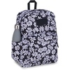 JanSport Superbreak Backpack – Durable, Lightweight Premium Backpack, White(Punk Pansies Black)