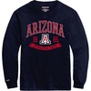 JanSport NCAA Officially Licensed Campus Long Sleeve T Shirt for Men, Soft & Breathable Pre-Shrunk Cotton Crewneck T Shirt(Arizona Wildcats)