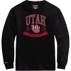 JanSport NCAA Officially Licensed Campus Long Sleeve T Shirt for Men, Soft & Breathable Pre-Shrunk Cotton Crewneck T Shirt(Louisville Cardinals)