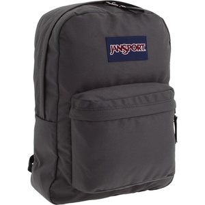 JanSport SuperBreak One Backpack – Durable, Lightweight Bag with 1 Main Compartment, Front Utility Pocket with Built-in Organizer, Premium Backpack, Cyberspace Galaxy(Forge Grey)