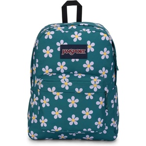 JanSport SuperBreak One Backpack – Durable, Lightweight Bag with 1 Main Compartment, Front Utility Pocket with Built-in Organizer, Premium Backpack, Cyberspace Galaxy(Precious Petals)