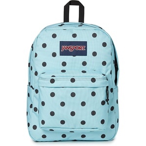 JanSport SuperBreak One Backpack – Durable, Lightweight Bag with 1 Main Compartment, Front Utility Pocket with Built-in Organizer, Premium Backpack, Cyberspace Galaxy(Spot on Sky High Blue)