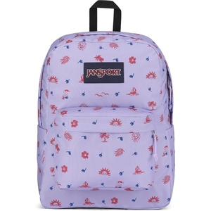 JanSport SuperBreak One Backpack – Durable, Lightweight Bag with 1 Main Compartment, Front Utility Pocket with Built-in Organizer, Premium Backpack, Cyberspace Galaxy(Lagoon Luau)