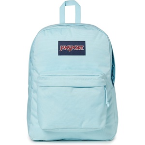 JanSport SuperBreak One Backpack – Durable, Lightweight Bag with 1 Main Compartment, Front Utility Pocket with Built-in Organizer, Premium Backpack, Cyberspace Galaxy(Sky High Blue)