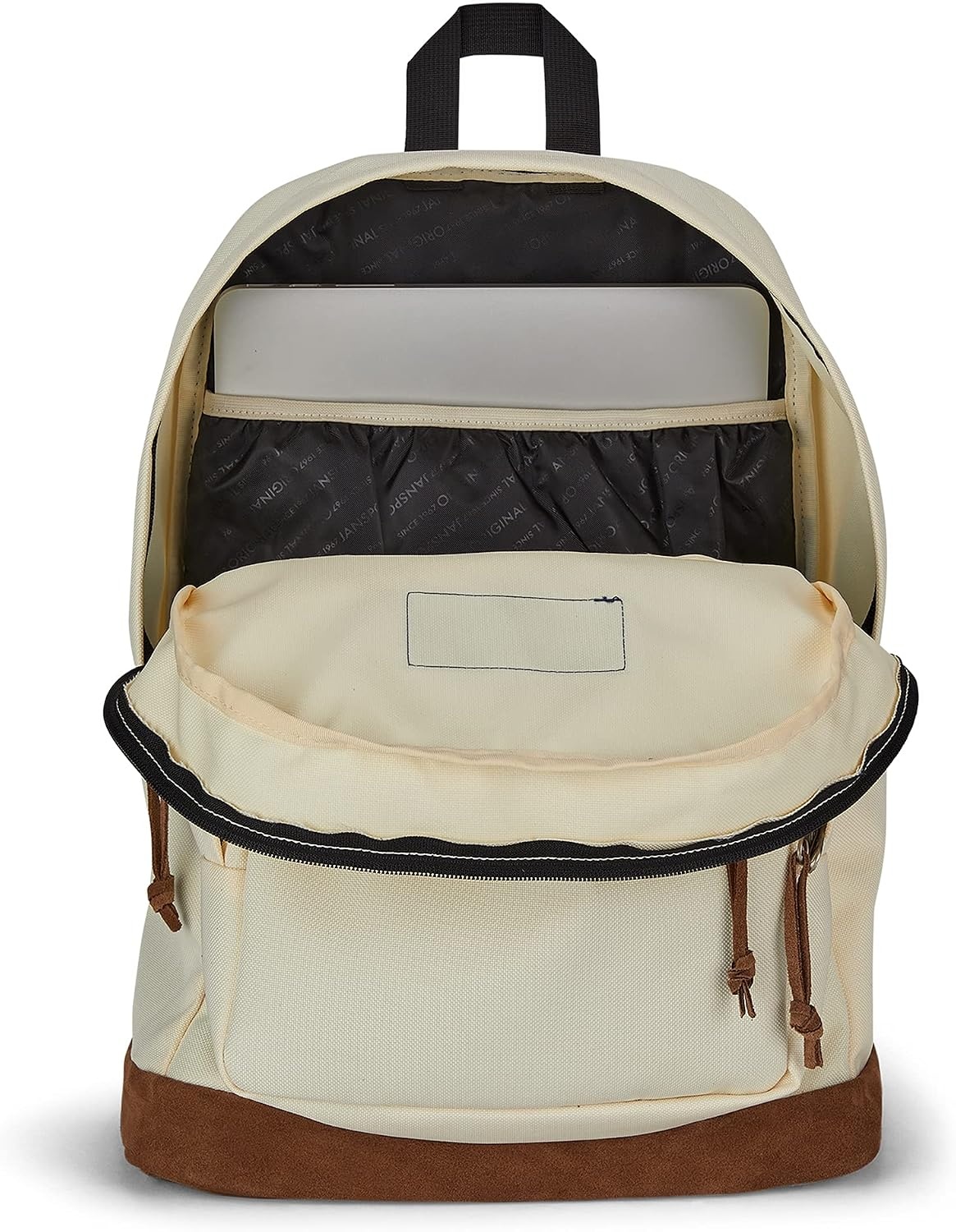 image:imageJanSport Right Pack Backpack Durable Daypack with Padded 15 Laptop Sleeve Spacious Main Compartment amp Integrated Water Bottle Pocket Misty RoseCoconut