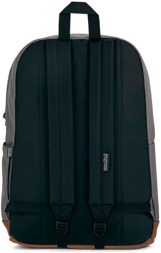 image:imageJanSport Right Pack Backpack Durable Daypack with Padded 15 Laptop Sleeve Spacious Main Compartment amp Integrated Water Bottle Pocket Misty RoseGraphite Grey