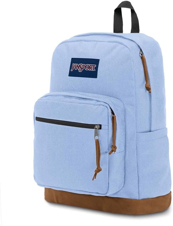image:imageJanSport Right Pack Backpack Durable Daypack with Padded 15 Laptop Sleeve Spacious Main Compartment amp Integrated Water Bottle Pocket Misty RoseHydrangea