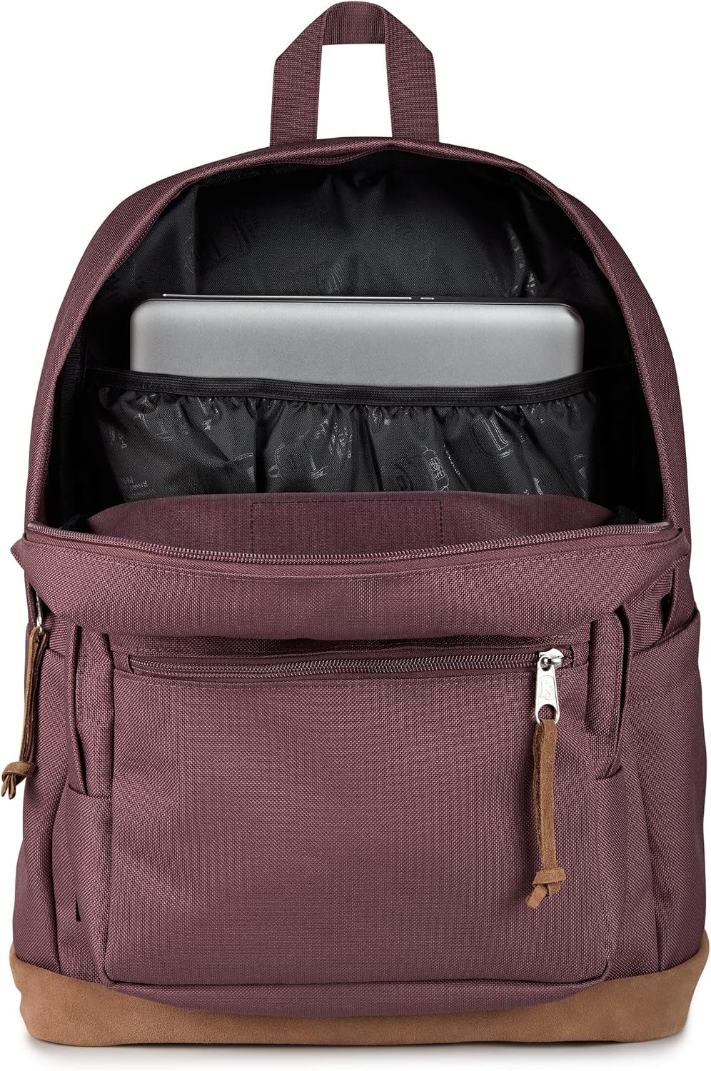 image:imageJanSport Right Pack Backpack Durable Daypack with Padded 15 Laptop Sleeve Spacious Main Compartment amp Integrated Water Bottle Pocket Misty RoseMahogany Haze